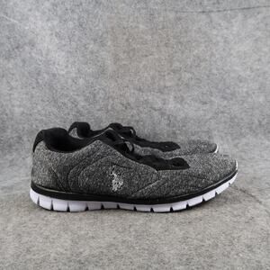 Polo Shoes Womens 7.5 Casual Sneakers Athletic Trainer Lightweight Comfort Grey